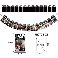 Graduation Decorations 2026 – Congrats Grad Photo Banner | K-12th Picture Banner