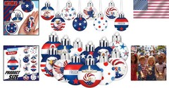 Independence Day Ornaments Variety Pack