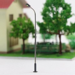 1:50 Scale Model Railway Lamp DC/AC 3V Kit Light Post Street Warm White