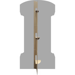 SP13620 Future Teleport Time Machine Device Science Fiction Cardboard Cutout