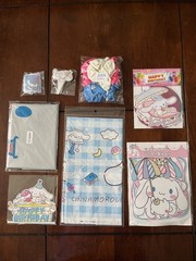Cartoon Birthday Party Decorations Set with Banner Cake Topper Anime