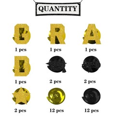 Graduation Hanging Swirl Decorations – 34 Pcs Congrats Grad Party Supplies – Con