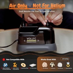 Electric Balloon Pump Dual Nozzle Inflator Machine for Party Birthday Decoration
