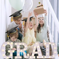 Class of 2026 Graduation Decorations – LED Light Up Letters