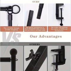 Adjustable Metal Backdrop Stand 94.5in Table Arch Frame for Wedding Party Decor