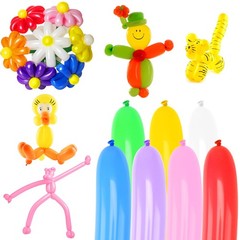 100Pcs 260 Balloons with 1 Hand Balloon Pump Kit Professional Premium