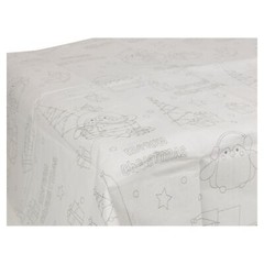 2 x Colour Your Own Christmas Tablecloths Xmas Kids Table Cloth Art Decoration