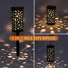6 Pack Solar Light Outdoor Garden Patio Pathway Landscape Lights Yard Drivewa…