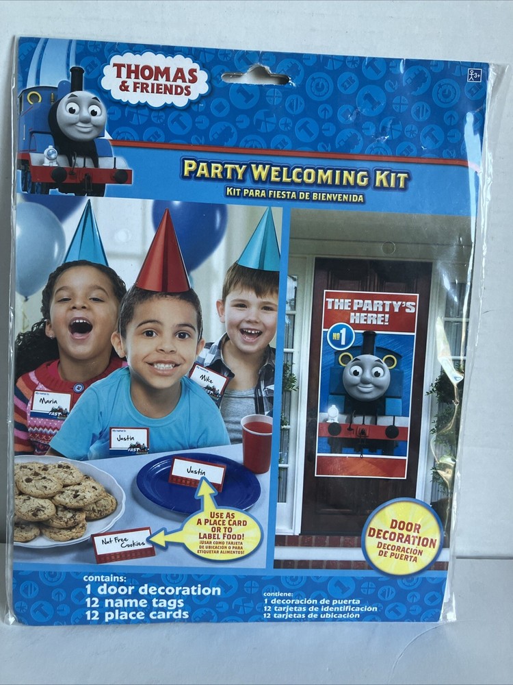Thomas & Friends Birthday Party Welcoming Kit 25Ct Party Supplies Britt Allcroft