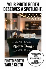 Photo Booth Table Cloth