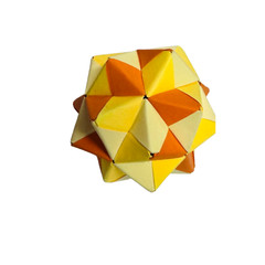 Paper Balls Decorations Three Color in Hand Made