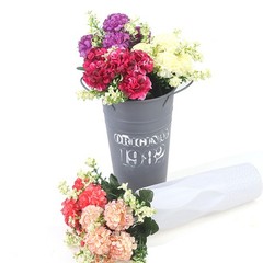 1 Bouquet 5 Heads Hydrangea Silk Flower Artificial Flower Holding Flowers Decor