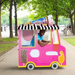 High-Quality Black and White Circus Tent Awning – Fun for Kids’ Celebrations