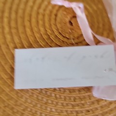 White Satin Sash w/ Fastener & Pink Gift Sachet Bridal Baby Shower Sweet Sixteen