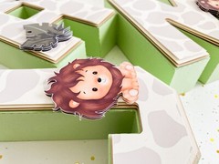 Safari – 3D letters, Animals safari Birthday Party, Baby Shower decor ideas