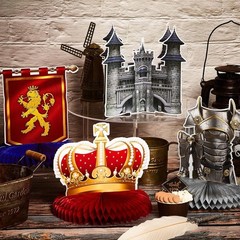 Celebrate with 10 Medieval Knight Decorations – Castle Themed Party Essentials