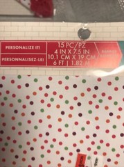 3 Pkgs Banner Kits DIY Personalize Party Celebration NEW 6’ Polkadot Color￼