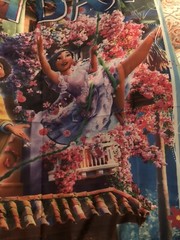 Encanto Magic House Happy B-day Scene DISNEY mural BACKDROP 6.6’x 5.9’ X-large