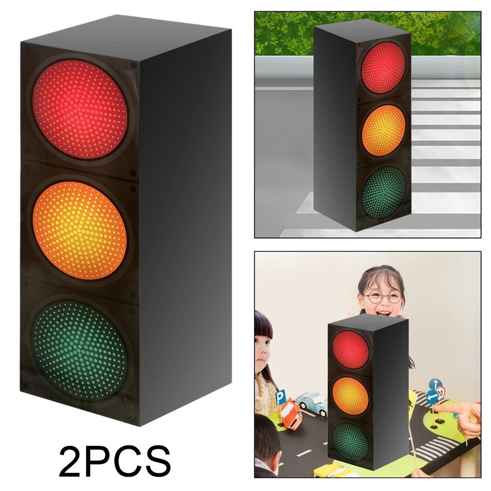 2Pcs Traffic Light Boxes Birthday Party Gift Boxes for Children Birthday