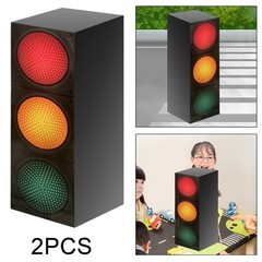 2Pcs Traffic Light Boxes Birthday Party Gift Boxes for Children Birthday
