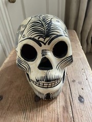 Skull ornament