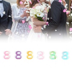 Number 0-9 Birthday Confetti, Mixed Color, DIY, Party, Table, Graduation