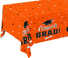 Graduation Party Decorations, Gongrats Grad Tablecover for Graduation Party Supp