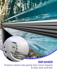 Chrome Side Body Trim Molding Compatible with Chevy GMC Tahoe Suburban Silverado