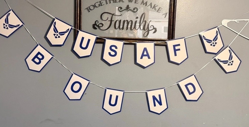 Military Send Off Party Banner