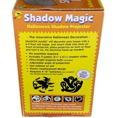 Vintage 90’s Halloween Shadow Projector In/Outdoor Prop Spooky Decor SunHill USA