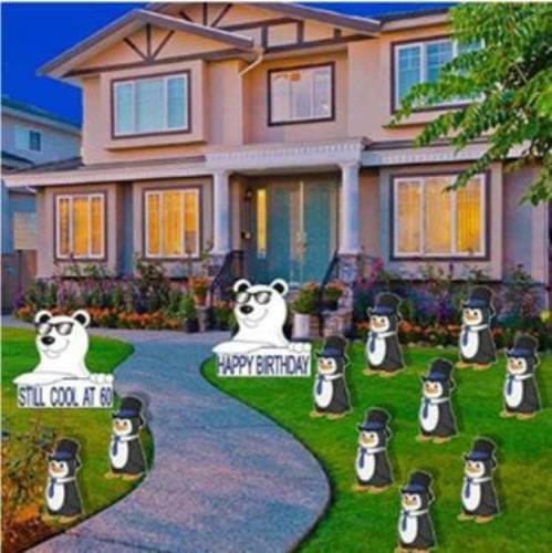 Birthday Yard Decoration – Still Cool At 60 – FREE SHIPPING