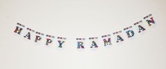 Ramadan / Eid DIY Banner Kit (Tile Motif) Islamic Muslim Holiday Decoration