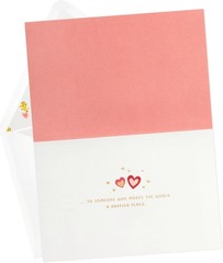 Handmade Style Romantic Greeting Card Valentines Theme