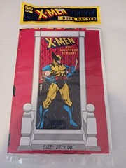 Vintage 1993 Marvel Comic X-Men Wolverine Door Banner 27” X 60” Party Decor New!