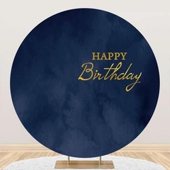 Navy Blue Marble Texture Photography Background