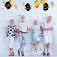 48 Pieces 12 Inches Retirement Balloons Decoration Happy Retirement Supplies Fun
