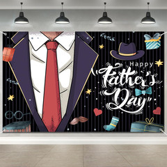 Happy Fathers Day Banner Decorations 70.9X45.3In Extra Large Size Father’S Day B