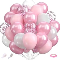 160PCs Balloons Retro Sage Green Pink Metallic Gold Confetti Latex Balloon