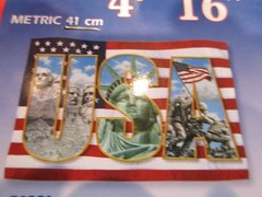 4-16″ American Pride Cutouts Decoration 2003 Beistle NOS