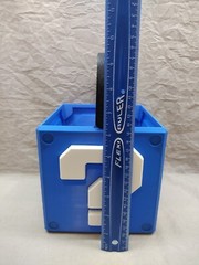 Super Mario Question Block Bucket Storage Container – Nintendo Decor Blue