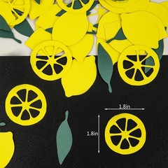 200 PCS Lemon Confetti for Lemonade Party Baby Shower Bachelorette Table