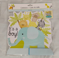 NIP It’s A Boy Baby Shower Party Supplies Centerpieces Wall Mural Invitations