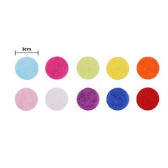 2000 PCS 1.2 Inch Multicolor Circle Paper Confetti Party Wedding Decorations