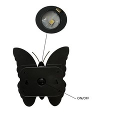 Butterfly Design Solar Wall Light IP65 Waterproof for Indoor Outdoor Use