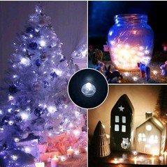 Aogist 200pcs White LED Balloon Light,Tiny Light Mini Round Led 200PCS,