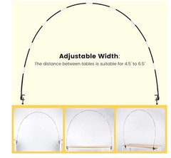 13ft Table Balloon Arch Kit, Balloon Arch Stand Frame