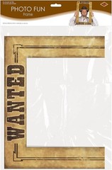 Lightweight Western Wanted Frame for Photo Booth – 15.5″ x 23.5″ Decor