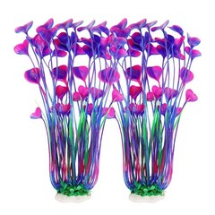 Artificial Plants Decoration Ornament for Fish Tank Aquarium Plastic Plants T…