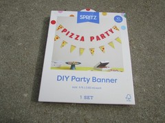 3 Spritz Pizza Party DIY Banner Sets Balloon Kids Birthday Decorations Target