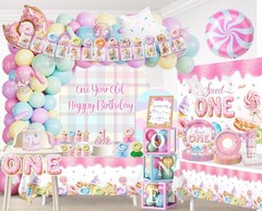 First Birthday «Sweet One» Party Decorations Set NEW